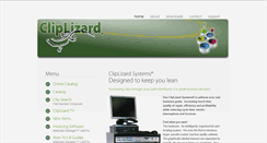 Desktop Screenshot of cliplizardsystems.com